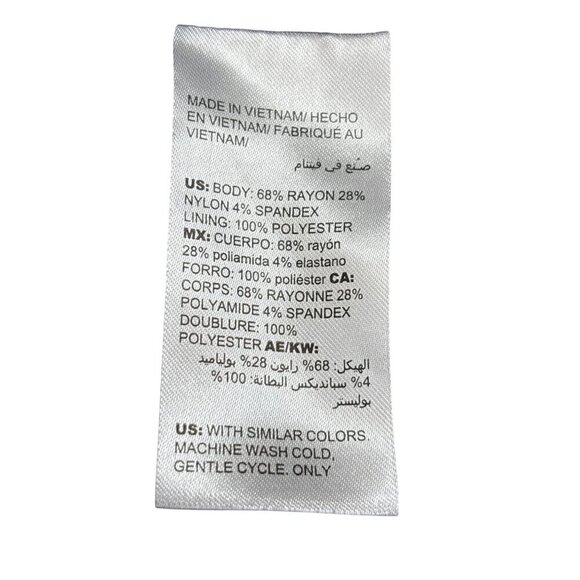 Chico’s Blazer Black Women 12/14 Chico size2 Fully lined Open Front Notch Collar - Picture 10 of 12